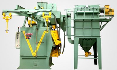 HANGER TYPE SHOT BLASTING MACHINE